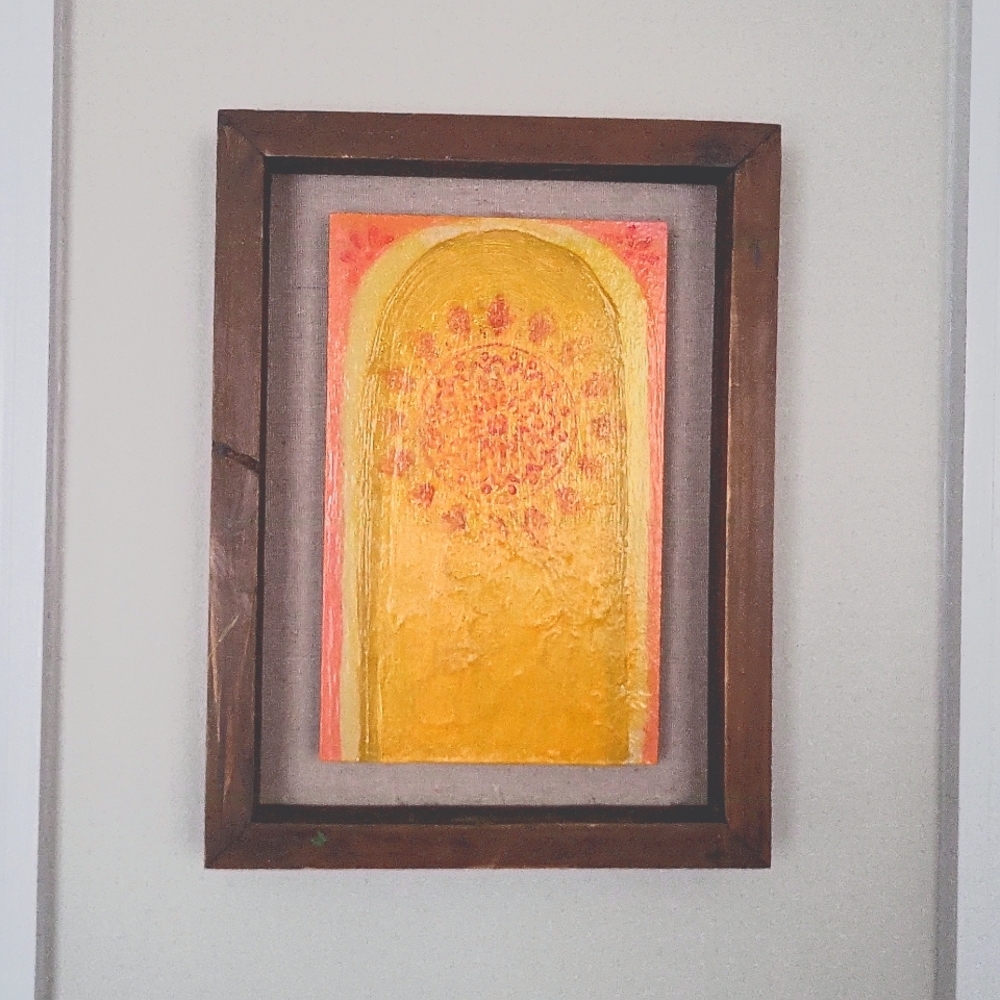 Boho wall hanging
